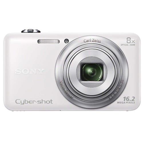 Câmera Digital Sony DSCWX80 Branca 16.2 MP, WiFi Integrado, Foto 3D e
