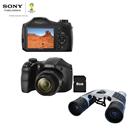 Câmera Digital 16.1MP DSCH100B Preto Sony + Bin...