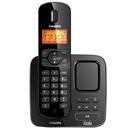 Telefone sem Fio Philips CD1751B/78 Preto com D...