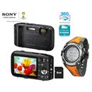 Câmera Digital Cyber Shot DSC TF1 Preta Sony + ...