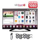 TV 55" Cinema 3D LED LG 55LA6600 Full HD com Sm...