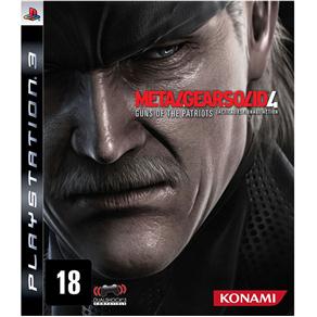 Jogo Metal Gear Solid 4: Guns Of The Patriots - PS3