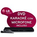 DVD Player Karaokê LG DV586 c/ Entrada USB, Rip...