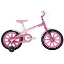 Bicicleta Aro 16 Caloi Luli c/ Rodinhas e Para-...