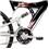 Bicicleta Aro 26 Track Bikes TB100XS com 18 Marchas e Dupla Suspensão - Preta/Prata
