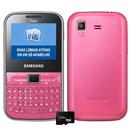 Celular Desbloqueado Samsung Chat 322 Rosa c/ D...