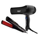 Prancha Taiff Red Íon Bivolt + Secador Taiff Sm...