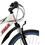 Bicicleta Aro 26 Prince Fujima Tribe Alumínio com Full Suspension, 21 Marchas e Descanso Lateral - Branca/Preta
