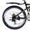 Bicicleta Aro 26 Prince Fujima Tribe Alumínio com Full Suspension, 21 Marchas e Descanso Lateral - Branca/Preta