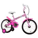 Bicicleta Aro 16 Track & Bikes Pink/Rosa c/ Rod...