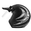 Capacete Mixs MS Street - Preto/Prata