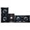 Mini System Sony Genezi MHC-GTR66H c/ MP3, USB Duplo e Ripping - 700 W