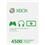 Microsoft Points 4500 - X360