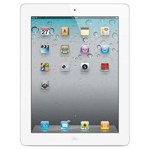 iPad 2 Apple c/ 64GB, Wi-Fi, Bluetooth, Câmera HD, Acelerômetro, Bússola Digital, Tela 9,7" e iOS 4 - Branco