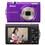 Câmera Digital Nikon Coolpix S5100 Violeta c/ 12.2MP, LCD 2,7", Zoom Óptico 5x, Detector de Faces/Sorrisos e Vídeos em HD (720p)