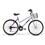 Bicicleta Aro 26 Caloi Ventura com 21 Marchas e Cesto Dianteiro - Prata/Violeta