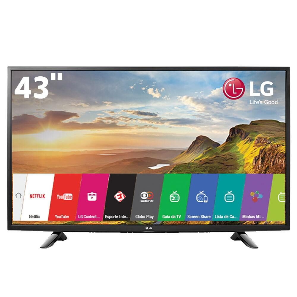 [PayPal] Smart TV LED 43" Full HD LG 43LH5700 com Painel IPS, WiFi