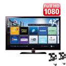 TV 42" LED LG 42LE5500 Full HD c/ Conexão à Int...