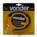 Trena de Aço Longa Vonder 30m x 12,5mm c/ Ganch...