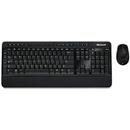 Teclado e Mouse Wireless Microsoft 3000 c/ Blue...