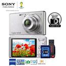 Câmera Digital Sony Cyber-shot DSC-W530/S Prata...