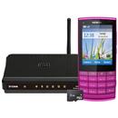 Celular Desbloqueado TIM Nokia X3-02 Rosa c/ Câ...