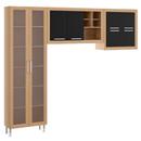 Cozinha Compacta Ditália Aspen 3 Peças 310049 -...