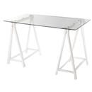 Mesa Design c/ Vidro Temperado 120x65 8mm - Imp...