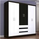 Guarda-Roupa Araplac Paris com 6 Portas e 3 Gav...
