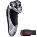 Barbeador Philips Seco e Molhado AquaTouch Plus...