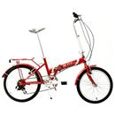 Bicicleta Aro 20 Blitz Alloy Dobrável c/ 6 Marc...