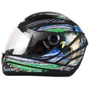 Capacete Mixs Mx Fokker Copa c/ Entradas de Ar ...