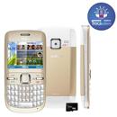 Celular Desbloqueado Claro Nokia C3 Dourado com...