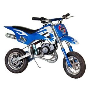 Mini Moto Track & Bikes Cross Dirt TK 5200 c/ Motor Mono Cilindro 49CC – Azul