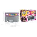 micro-ondas Xalingo Casinha Flor 0484.3 - Rosa