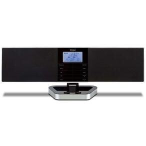 Dock Station Teac MC-DX80i Hi-Fi c/ Relógio e Rádio Am e FM - Preto