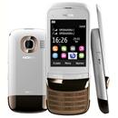 Celular Desbloqueado Nokia C2-03 Branco/Dourado...