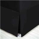 Saia para Cama Box Casal Kacyumara - Preto
