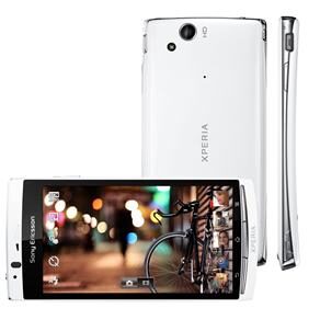 Celular Desbloqueado Tim Sony Ericsson Xperia Arc S Prata com Câmera 8.1MP, Android 2.3, 3G, Wi-Fi , GPS, Touch, Rádio FM, MP3, Bluetooth e Fone