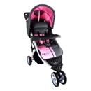 Carrinho de Bebê Love Triciclo Luxo 296 - Rosa