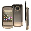 Celular Desbloqueado Nokia C2-06 Dourado Dual C...