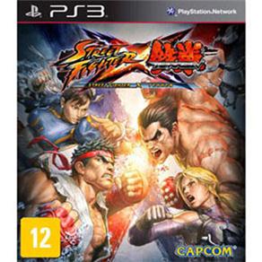 Jogo Street Fighter X Tekken - PS3