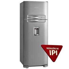 Refrigerador Electrolux Cycle Defrost Duplex DC50X c/ Dispenser de água - 462 L - Inox