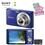Câmera Sony DSC-W610 Azul c/ 14.1MP, LCD 2.7”, Zoom Óptico 4x, Estabilizador de Imagem, Detector de Face e Sorriso e Panorâmica 360º + Cartão MS 4GB