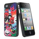 Capa Aura iSkin Happy Friends para iPhone 4/4S