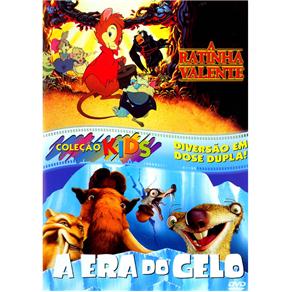 DVD - A Ratinha Valente + A Era Do Gelo - The Secret of NIMH + Ice Age - 2 Filmes - cod. 837768