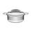 Conjunto de Panelas Tramontina Rotonda Inox - 5 Peças