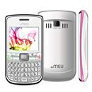 Celular desbloqueado SN61 Meu Branco/Rosa c/ Câ...
