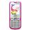 Celular desbloqueado 411 Meu Branco/Rosa c/ Câmera 1.3MP, Rádio FM/MP3/MP4, Dual Chip, Quadriband, Bluetooth + Fone de Ouvido + Cartão de 2GB