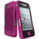 Capa REV02 iSkin para iPhone 4/4S – Preto/Rosa